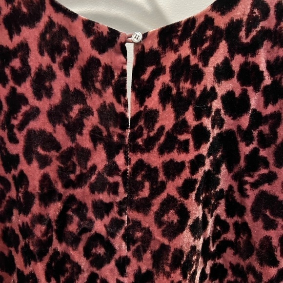 J. Crew Always Leopard Velvet Shell Tank Top Size 0 - Picture 6 of 8